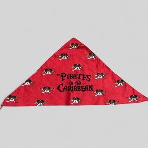 Two Disney Mickey Mouse Print Pirates of of Caribbean Bandana